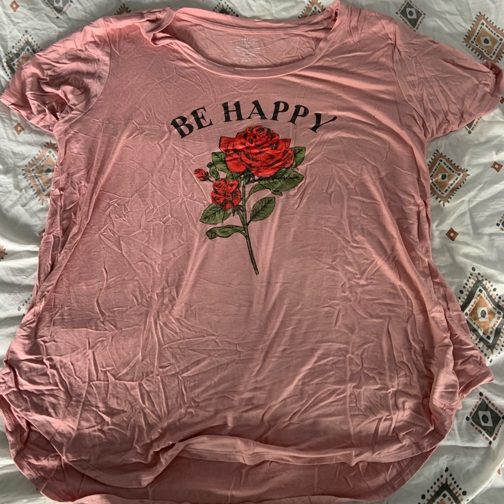 Pink Graphic Tee